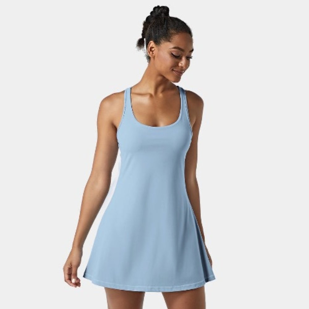 Halara Everyday Cloudful® Air Racerback Cut Out Side Pocket Tennis Dress